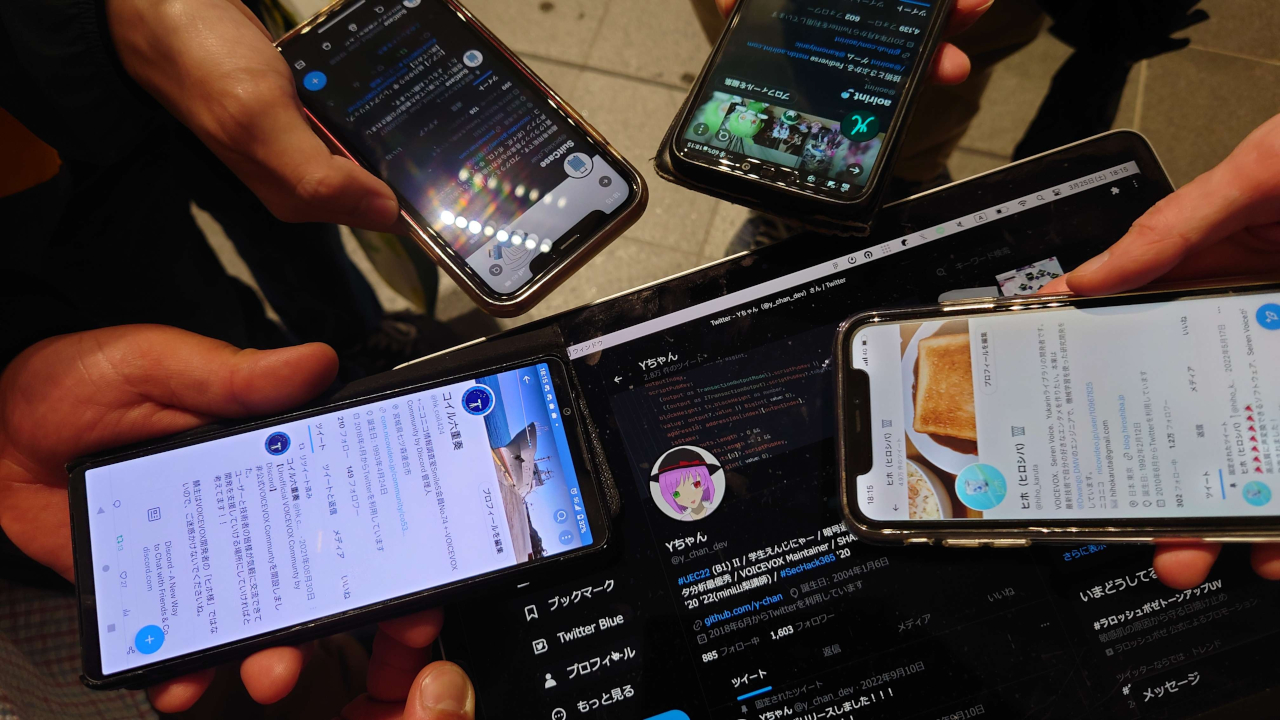 川崎駅に集まるVOICEVOXコントリビューター 川崎駅に集まるVOICEVOXコントリビューターの写真