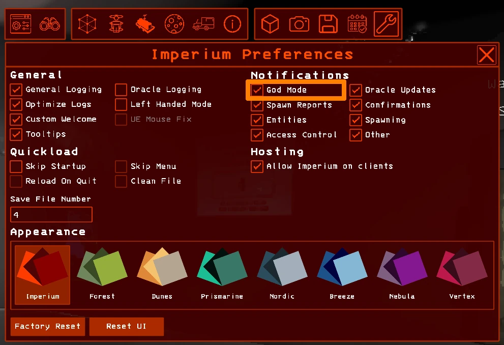 lethal_company_imperium_god_mode_notification.webp